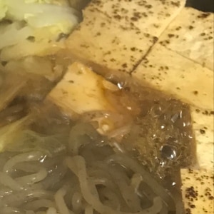 白菜と豆腐が旨い☆すき焼き煮